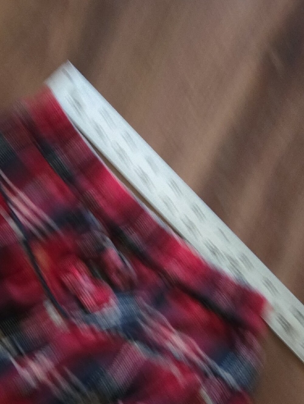 Kinloch Anderson Scottish Kilt Style Red Plaid Skirted Shorts - Picture 7 of 8